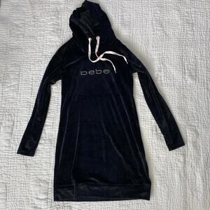 Bebe loungewear hooded tunic